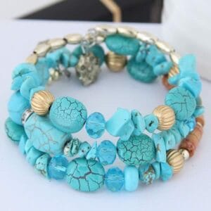 Medialdea Jewels - Tienda on line - Pulseras - Pulsera piedras azules